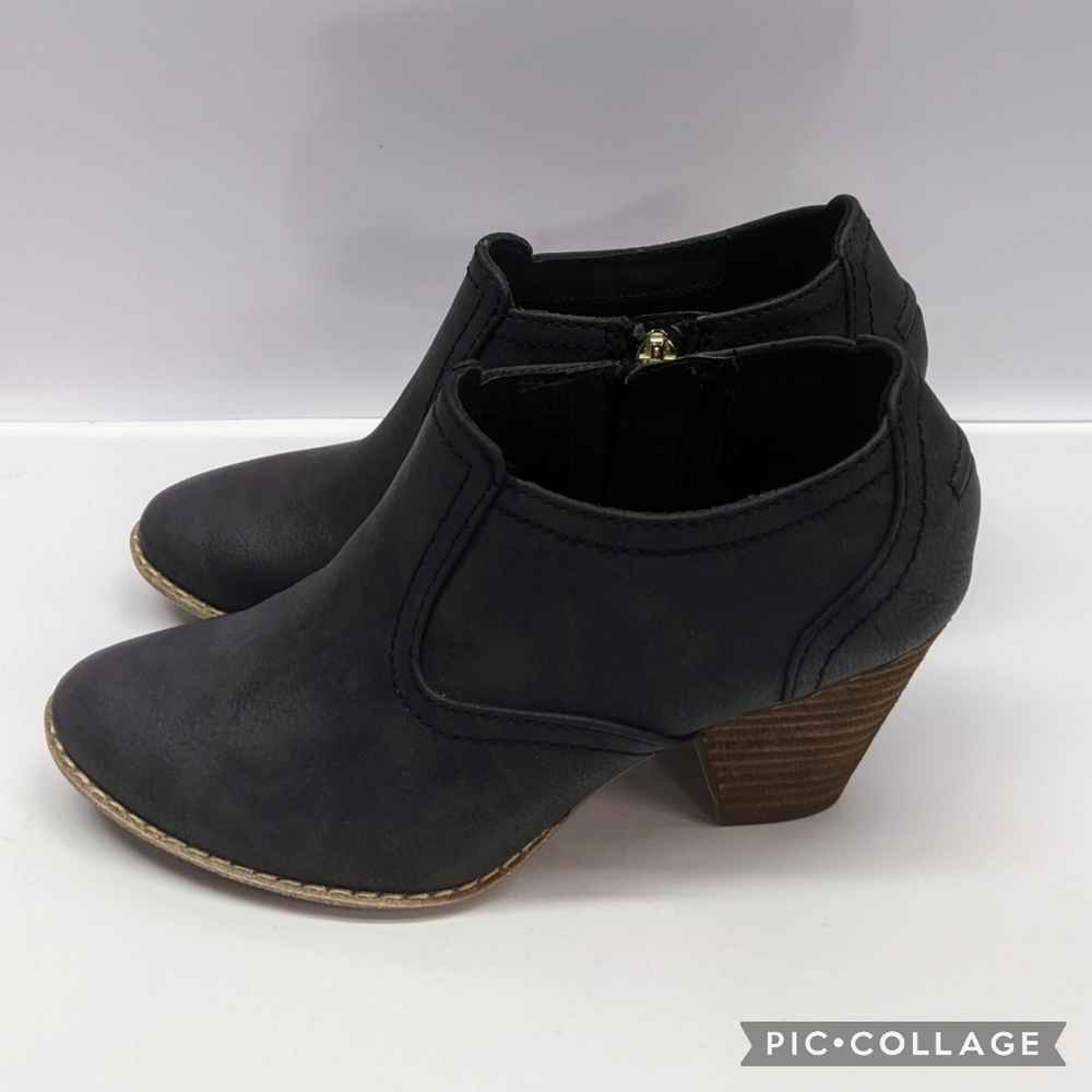 Dr Scholl’s "Codi" Gray Wedge Bootie True Comfort Memory Foam Women's 6 US 36 EU